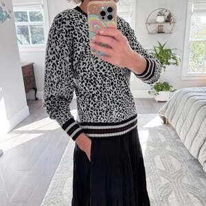 Splendid Leopard | Cheetah Print Sweater XS
